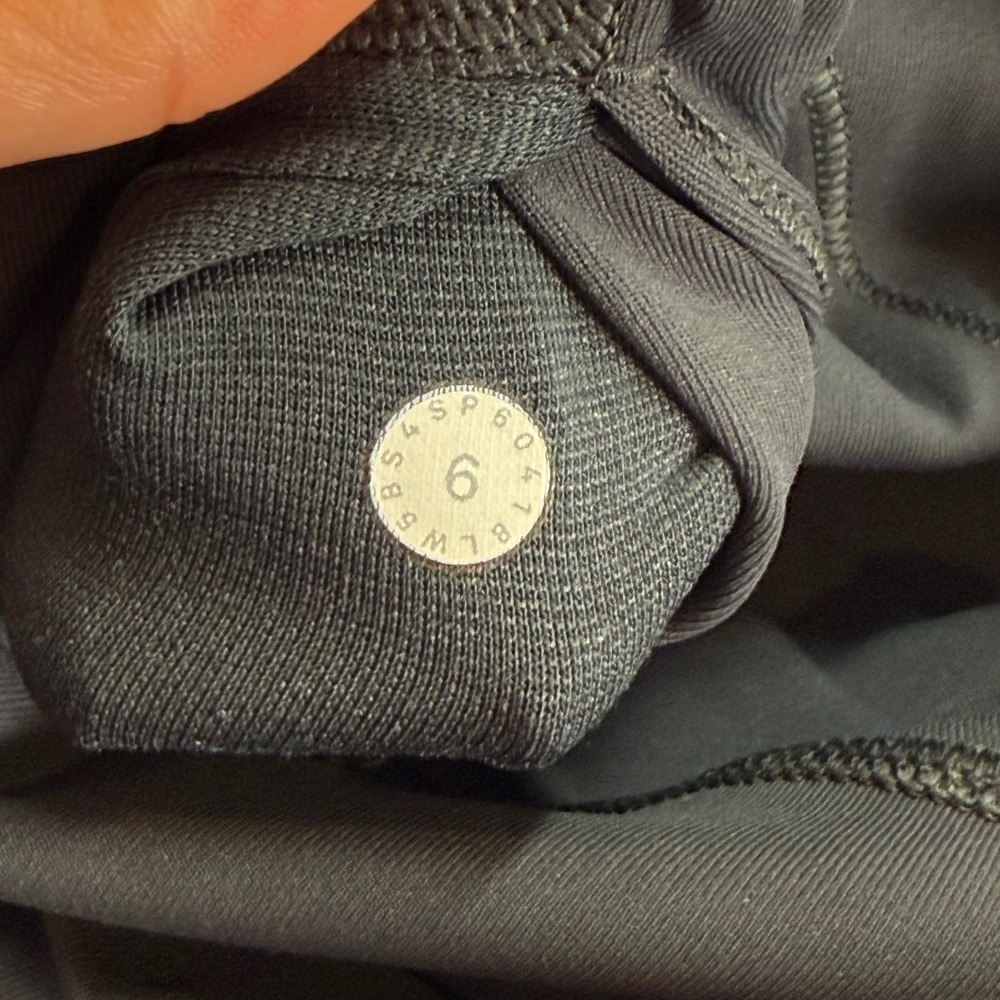 Lululemon Wunder Under High Rise‎ Mix & Mesh 28" Melanite Leggings Size 6 - Picture 4 of 8